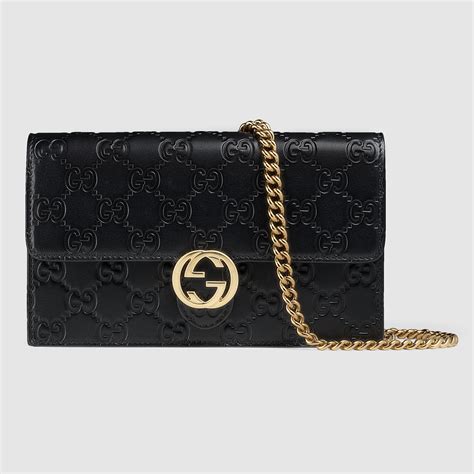 gucci icon wallet on chain|Gucci small wallet on chain.